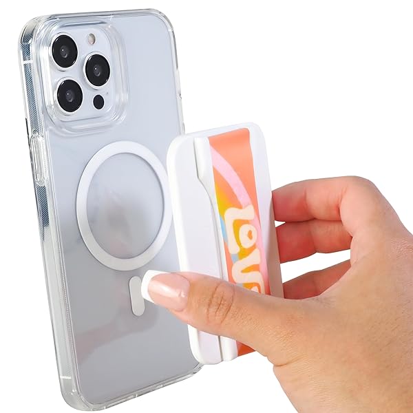 LOVEHANDLE LoveHandle PRO: MagSafe Compatible Magnetic Phone Grip & Kickstand for All Devices - View 4 of 11