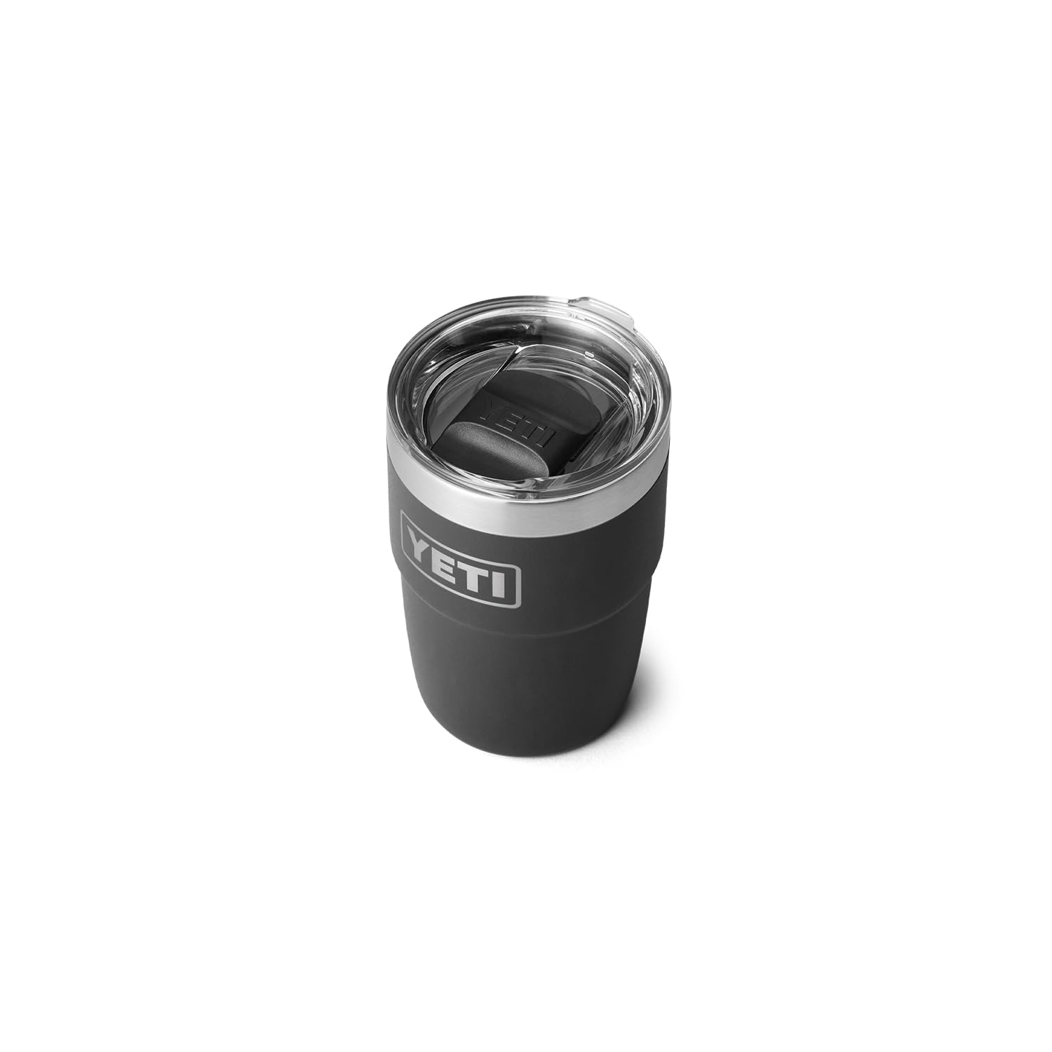 YETI Rambler 8 oz Stackable Espresso Cup - Stainless Steel, Vacuum Insulated with MagSlider Lid, Black
