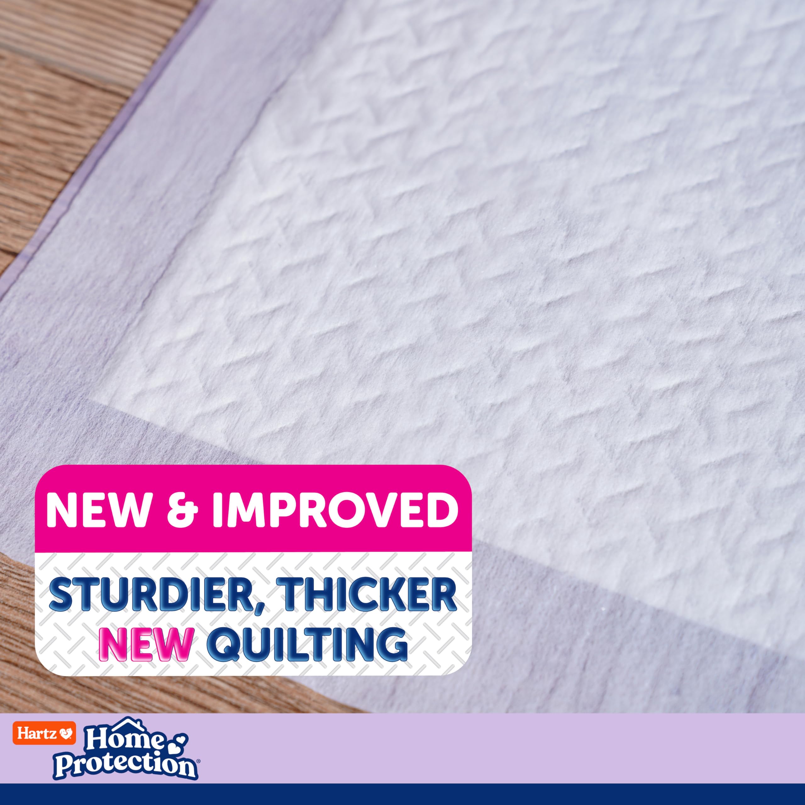 Hartz Hartz Home Protection Lavender Scented Dog Pads XL 60 Count Super Absorbent Odor Eliminating Leak Proof - View 3 of 9