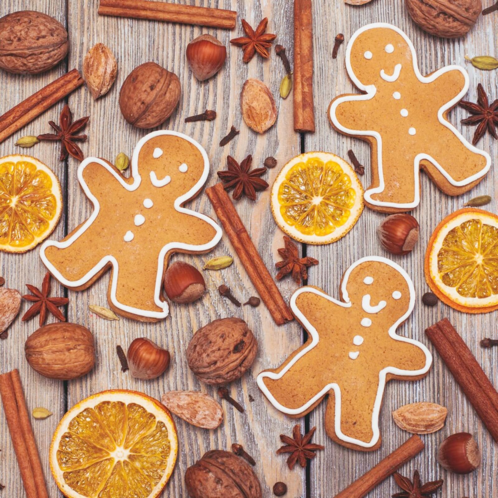 JOB JOL JOB JOL Gingerbread Man Cookie Cutters Set of 3 in 3 4 and 5 Inches Perfect for Holiday Baking - View 4 of 7