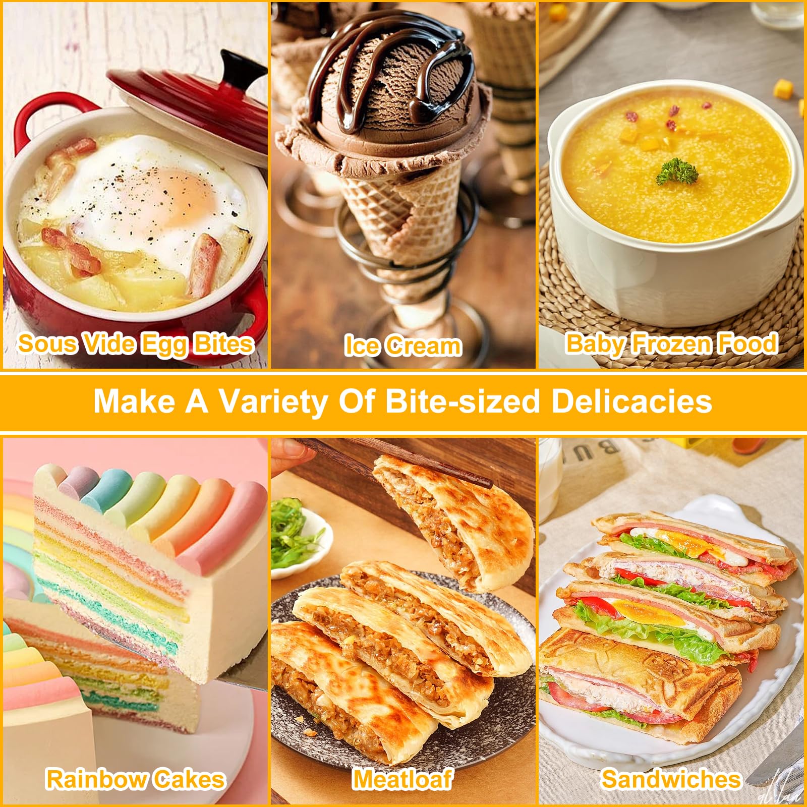 BigKing Silicone Air Fryer Egg Mold 4Pack Nonstick Reusable Egg Bite Molds BPA Free Dishwasher Safe for Perfect Poached Eggs - View 7 of 7