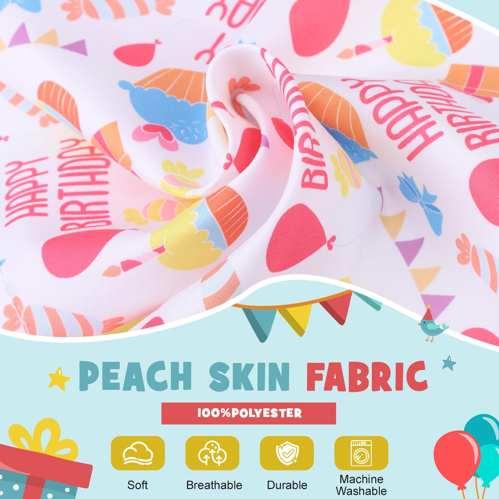 PAWCHIE PAWCHIE Holiday Dog Bandanas 10 Pack Easter 4th of July Birthday Triangle Scarves for Small to Large Dogs and Cats - View 5 of 8