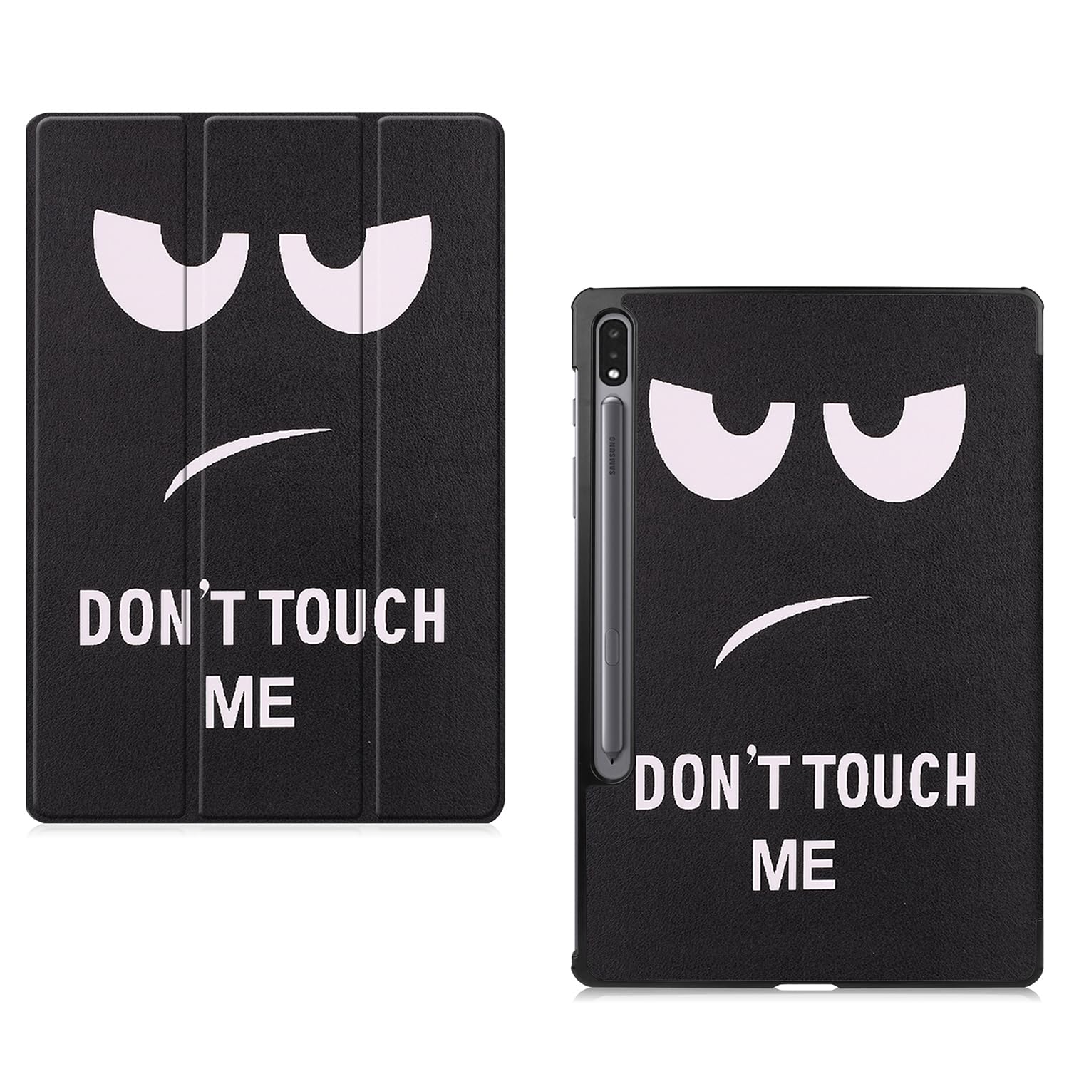 UUcovers Tri-Fold Stand Case for Samsung Galaxy Tab S10 Plus 2024 and Tab S9 Plus 2023 12.4 Inch Smart PU Leather Auto Wake Sleep Hard Back Cover - View 3 of 9