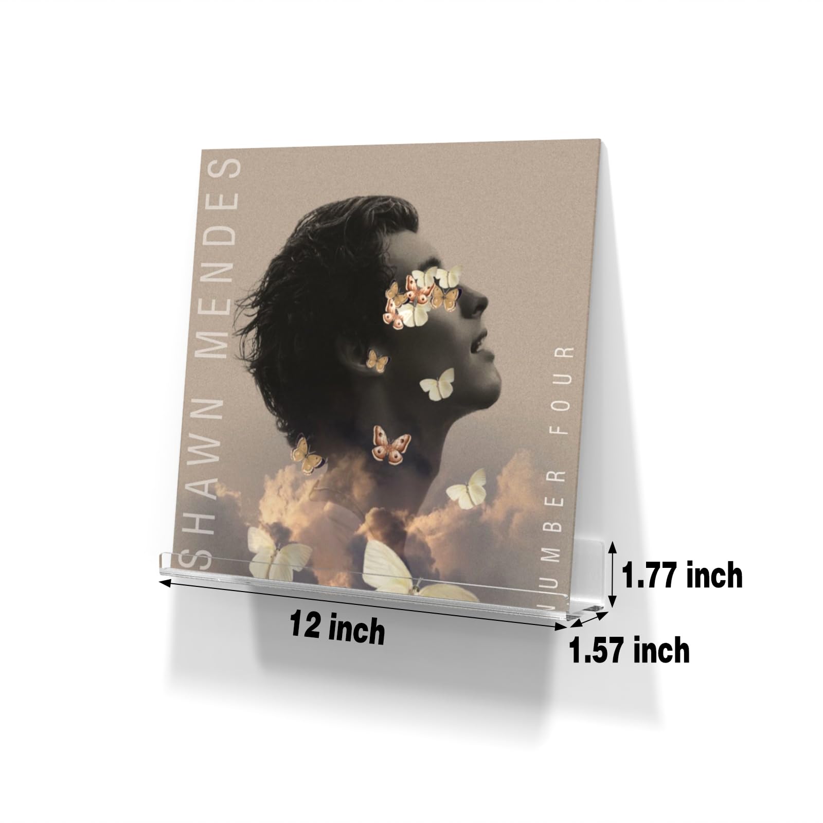 Adeptus Mechanicus Adeptus Mechanicus 8 Pack Vinyl Record Wall Mount Clear Acrylic Album Holder Display Collector Item - View 2 of 6