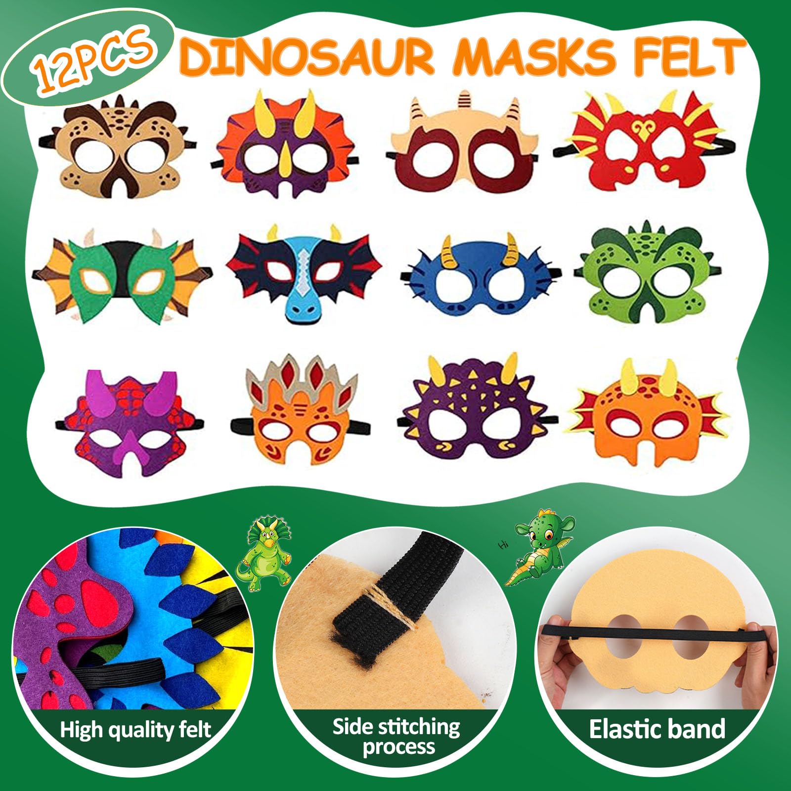 CIRDOTSH CIRDOTSH Dinosaur Party Favors for Kids Birthday Supplies Goodie Bags Toys Gifts Fillers for Boys and Girls Dinosaur Themed Celebration - View 3 of 7