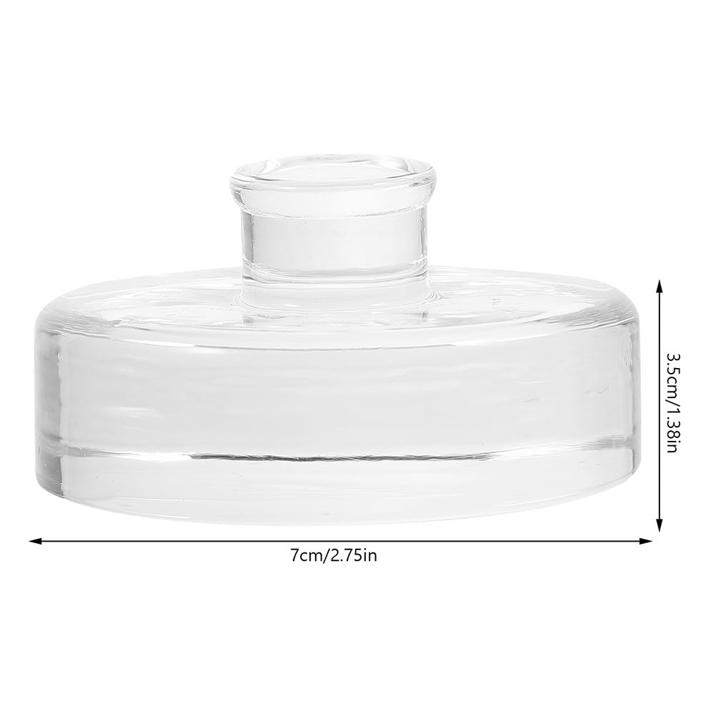 HOMSFOU HOMSFOU 2pcs Fermented Glass Weights for 1 Gallon Jars Perfect for Sauerkraut Pickling and Fermenting with Wide Mouth Mason Jar Lids - View 9 of 9