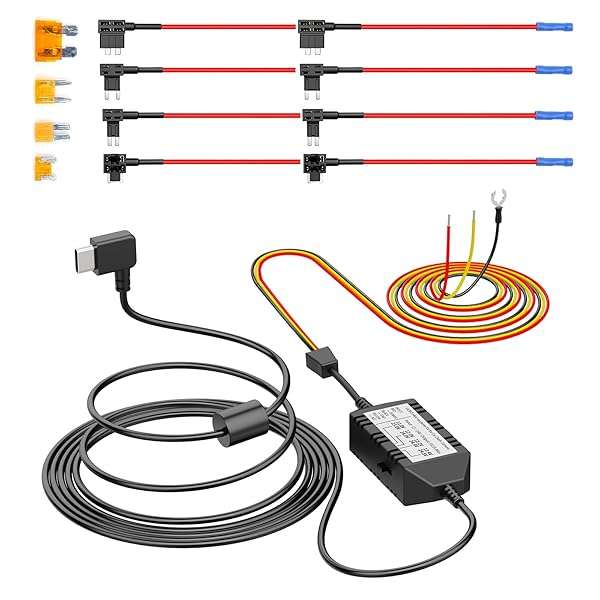 VIOFO VIOFO HK4 Hardwire Kit: 8-Piece Fuse Tap Set for A329, A229Plus, A119Mini2 & More Dash Cams