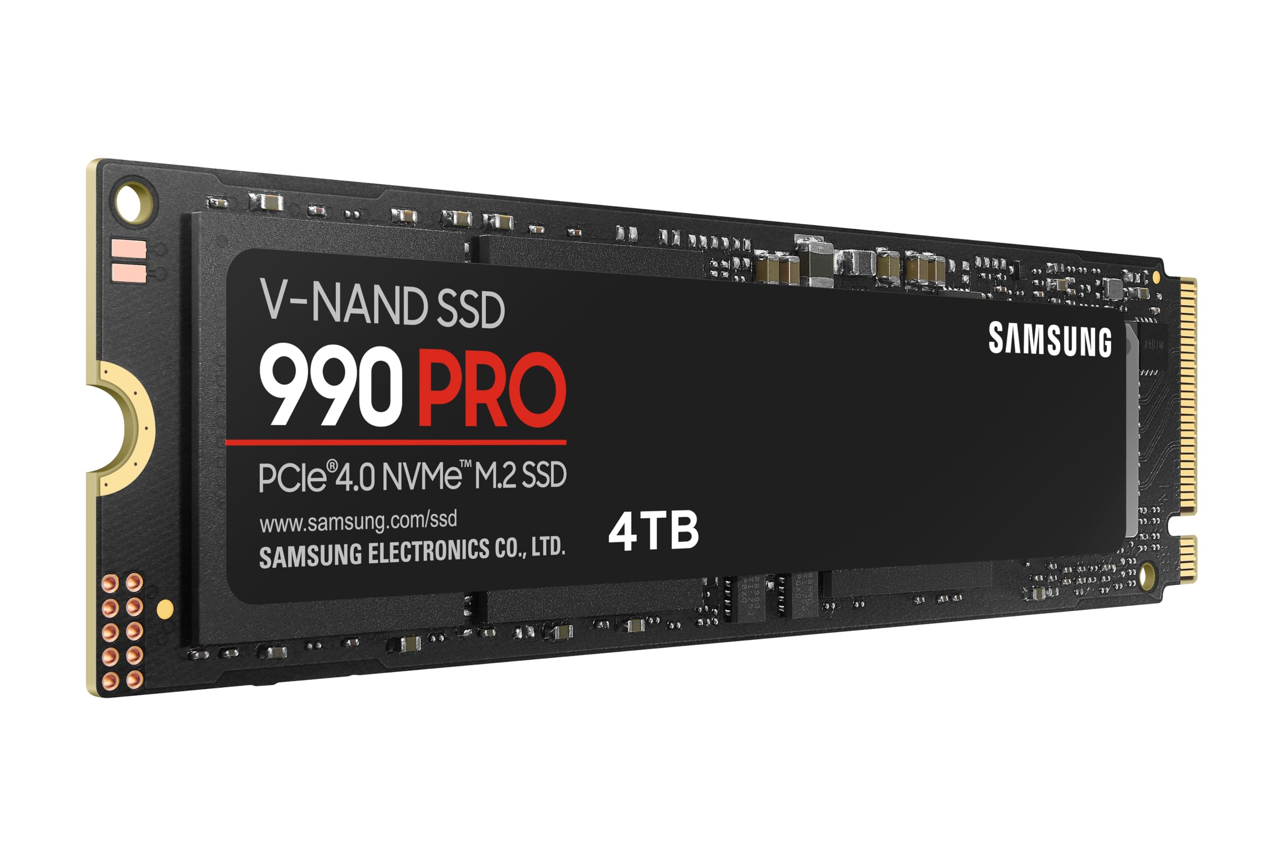 Samsung SAMSUNG 990 PRO 4TB SSD PCIe 4.0 M.2 2280 High Speed Solid State Drive for Gaming and Workstations - View 5 of 6