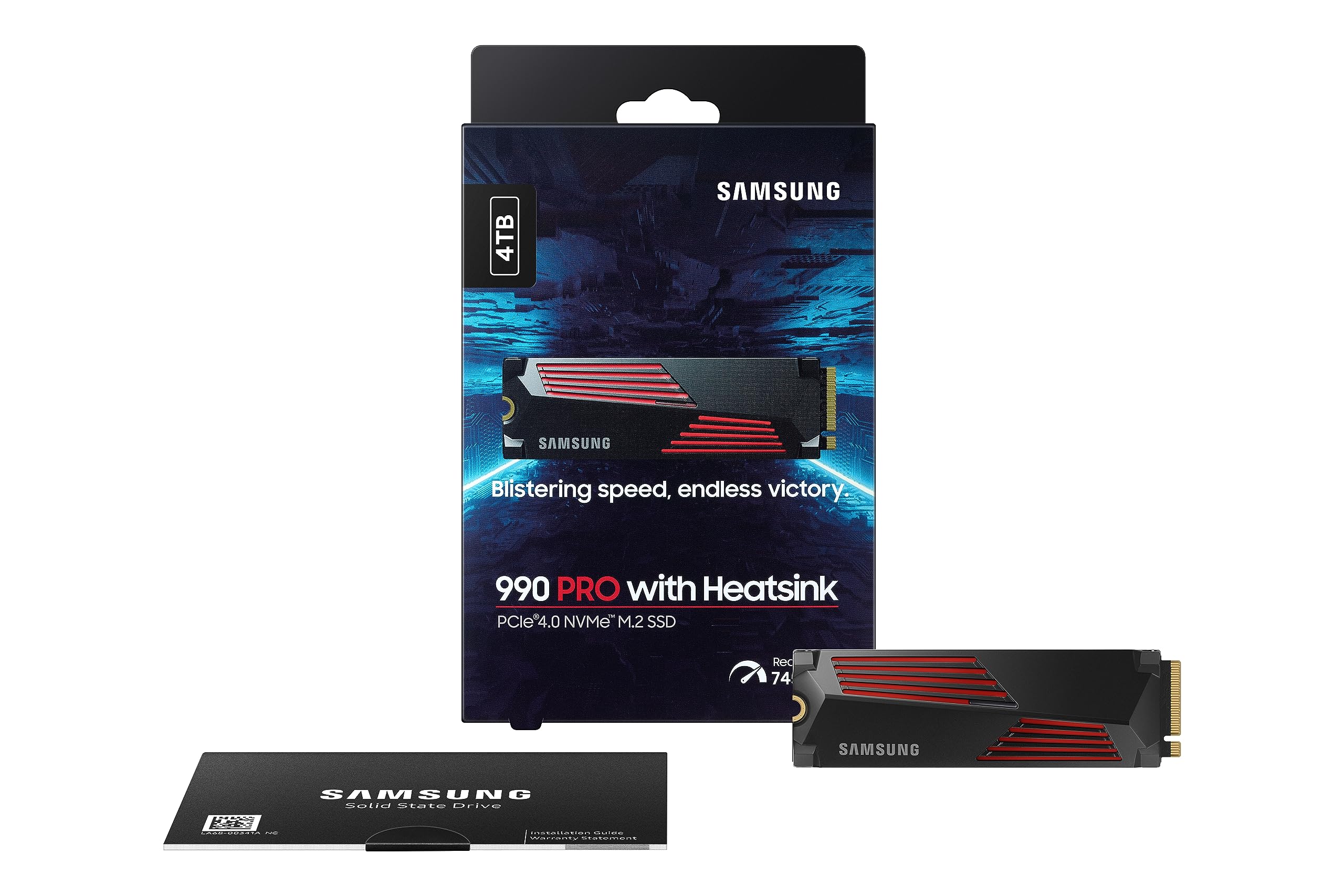 Samsung SAMSUNG 990 PRO 4TB SSD PCIe 4.0 M.2 2280 High Speed Solid State Drive for Gaming and Workstations - View 6 of 6