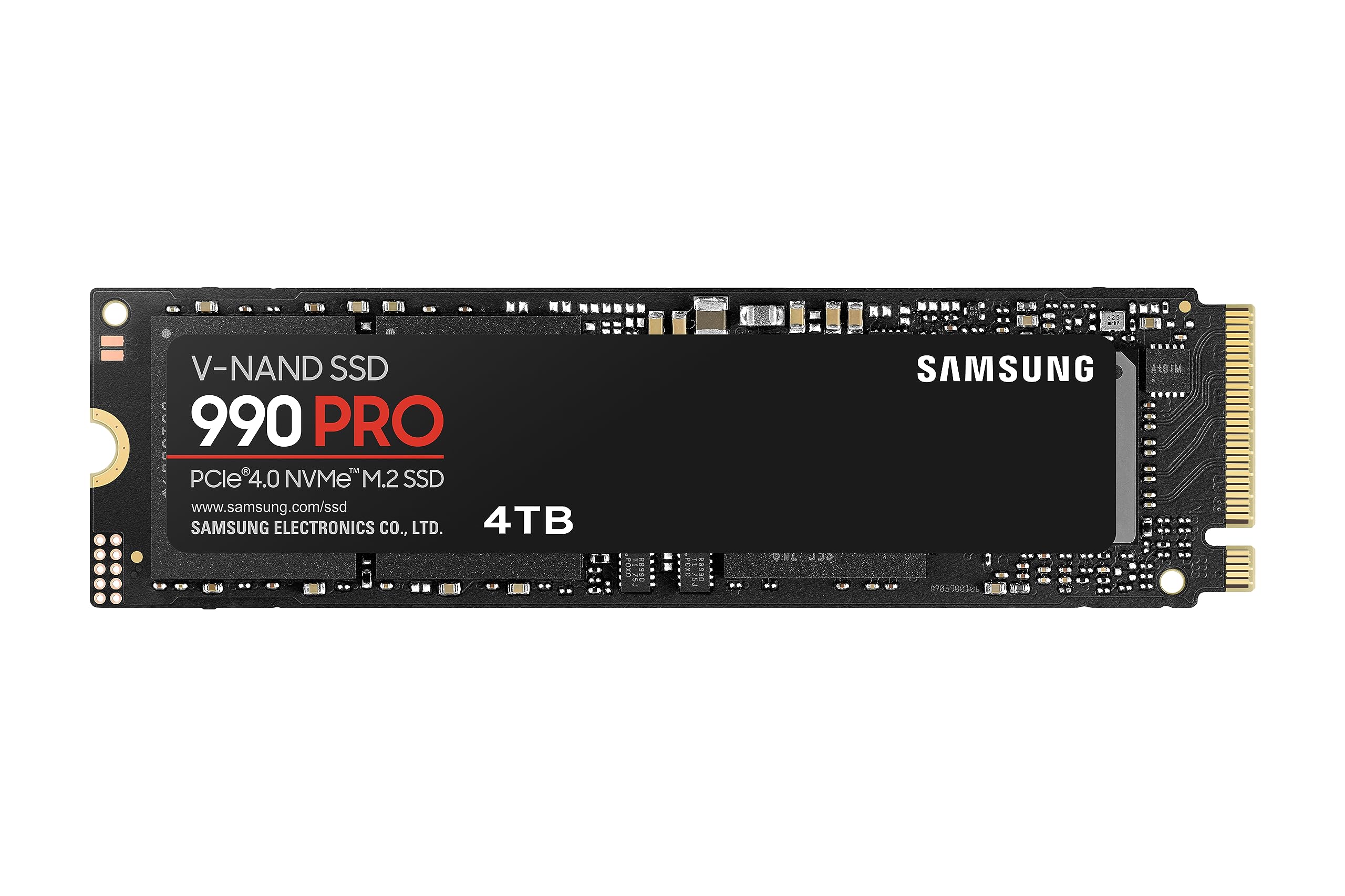 SAMSUNG 990 PRO 4TB SSD PCIe 4.0 M.2 2280 High Speed Solid State Drive for Gaming and Workstations