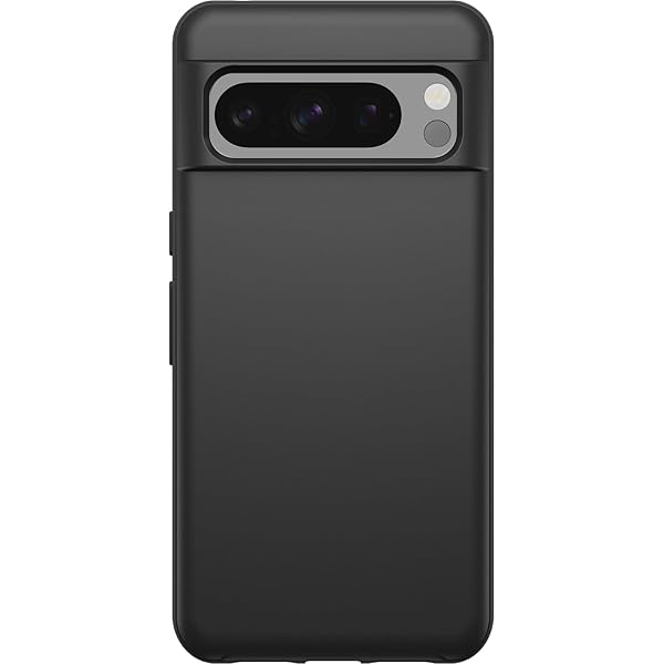OtterBox OtterBox Google Pixel 8 Pro Symmetry Series Case Black Ultra Sleek Wireless Charging Compatible with Camera and Screen Protection - View 6 of 7