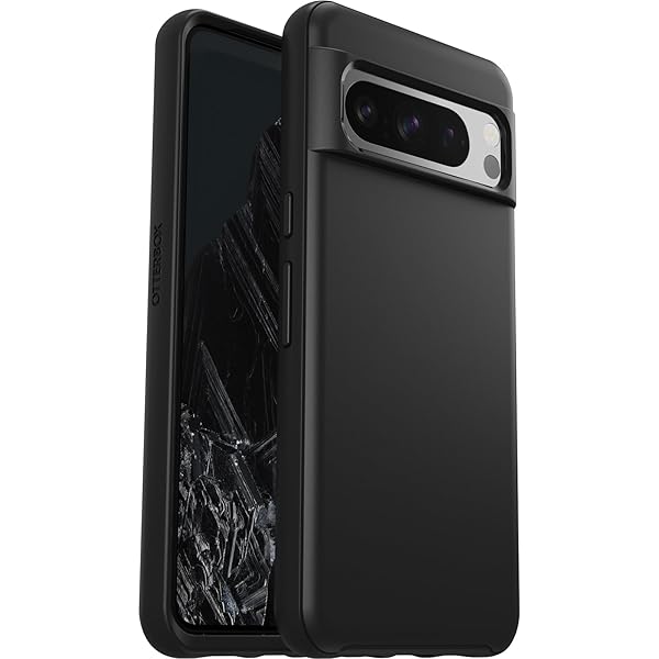 OtterBox OtterBox Google Pixel 8 Pro Symmetry Series Case Black Ultra Sleek Wireless Charging Compatible with Camera and Screen Protection - View 2 of 7