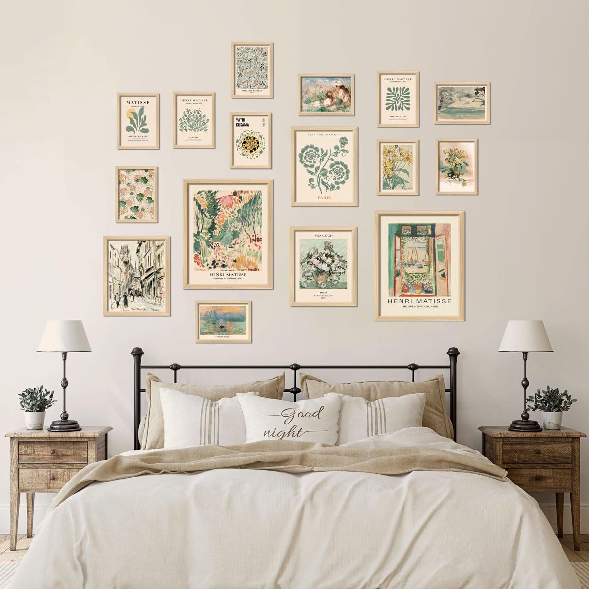 ANERZA Anerza 16 PCS Sage Green Wall Art Decor Matisse Prints for Bedroom Abstract Posters Room Aesthetic Collage Kit Pictures Living Room Decor - View 6 of 6
