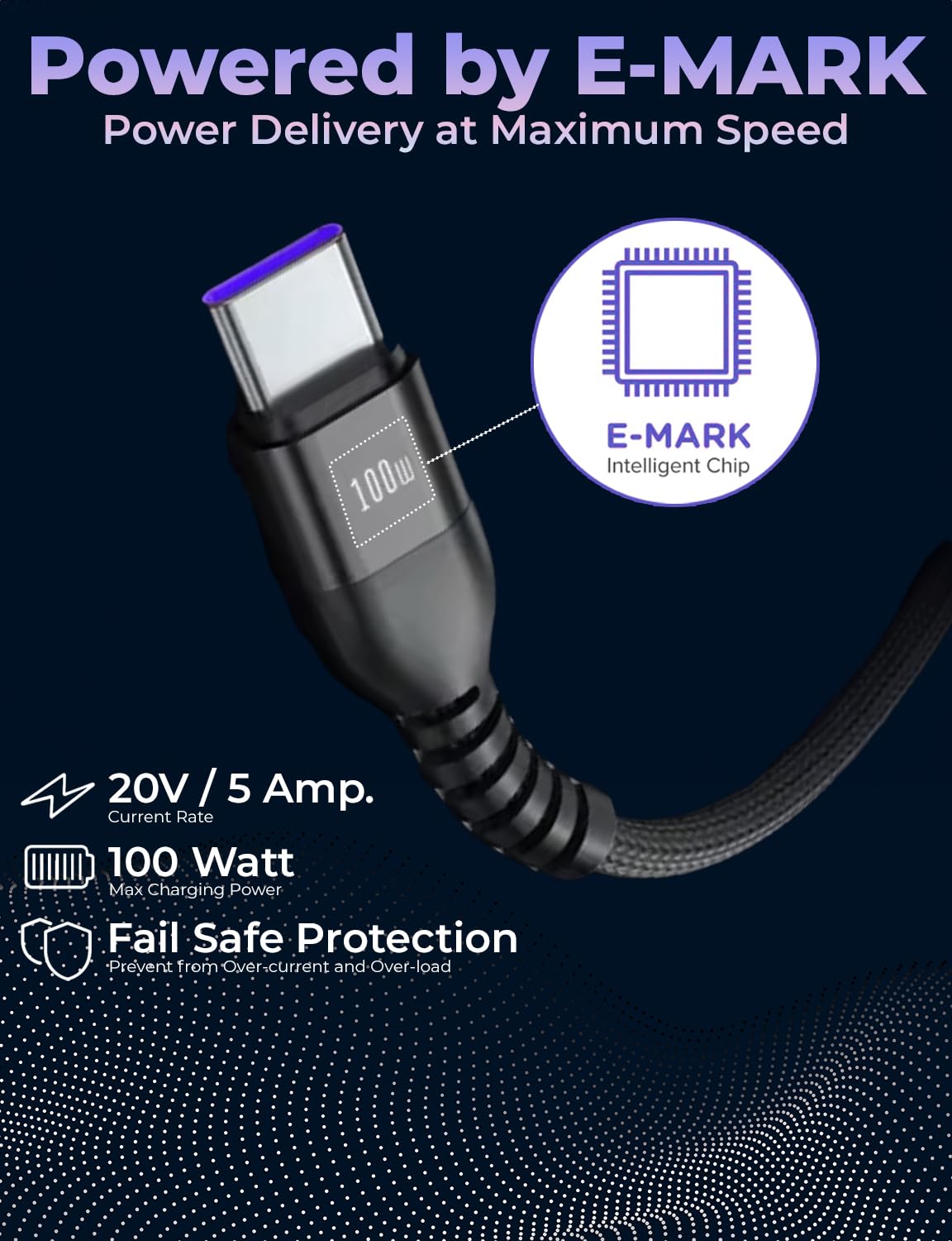 Magnilink Magnilink 360 PRO 100W Magnetic USB C Phone Charger Pack of 2 Fast Charging Data Cable Compatible with iProducts Type-C Micro USB Forest Green - View 5 of 9