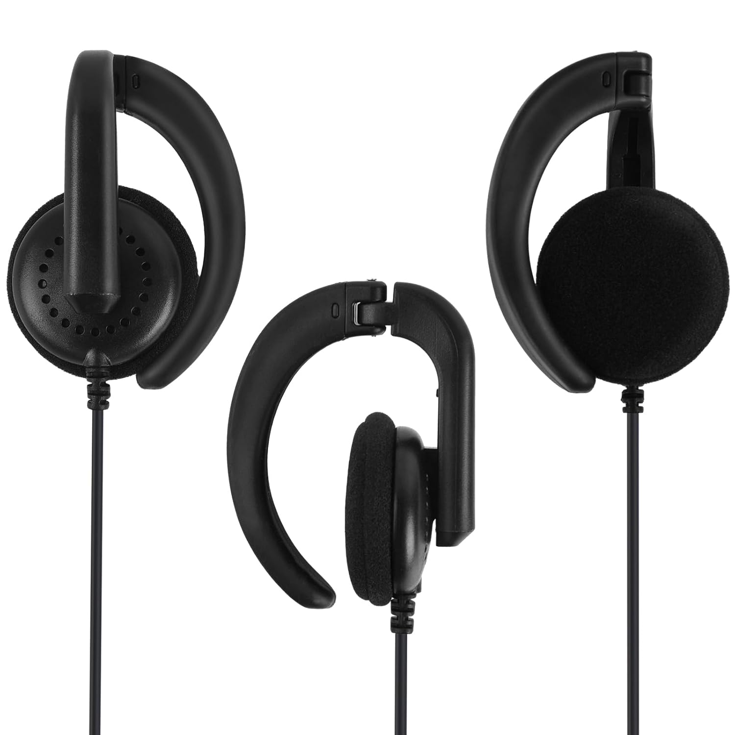 Pdflie Pdflie 3.5mm Wired Radio Earphone Receiver for Church Translation Conference Travel Headset Compatible with Eamax EX-100 EXD-101 ATG-100T 2Pack - View 4 of 4