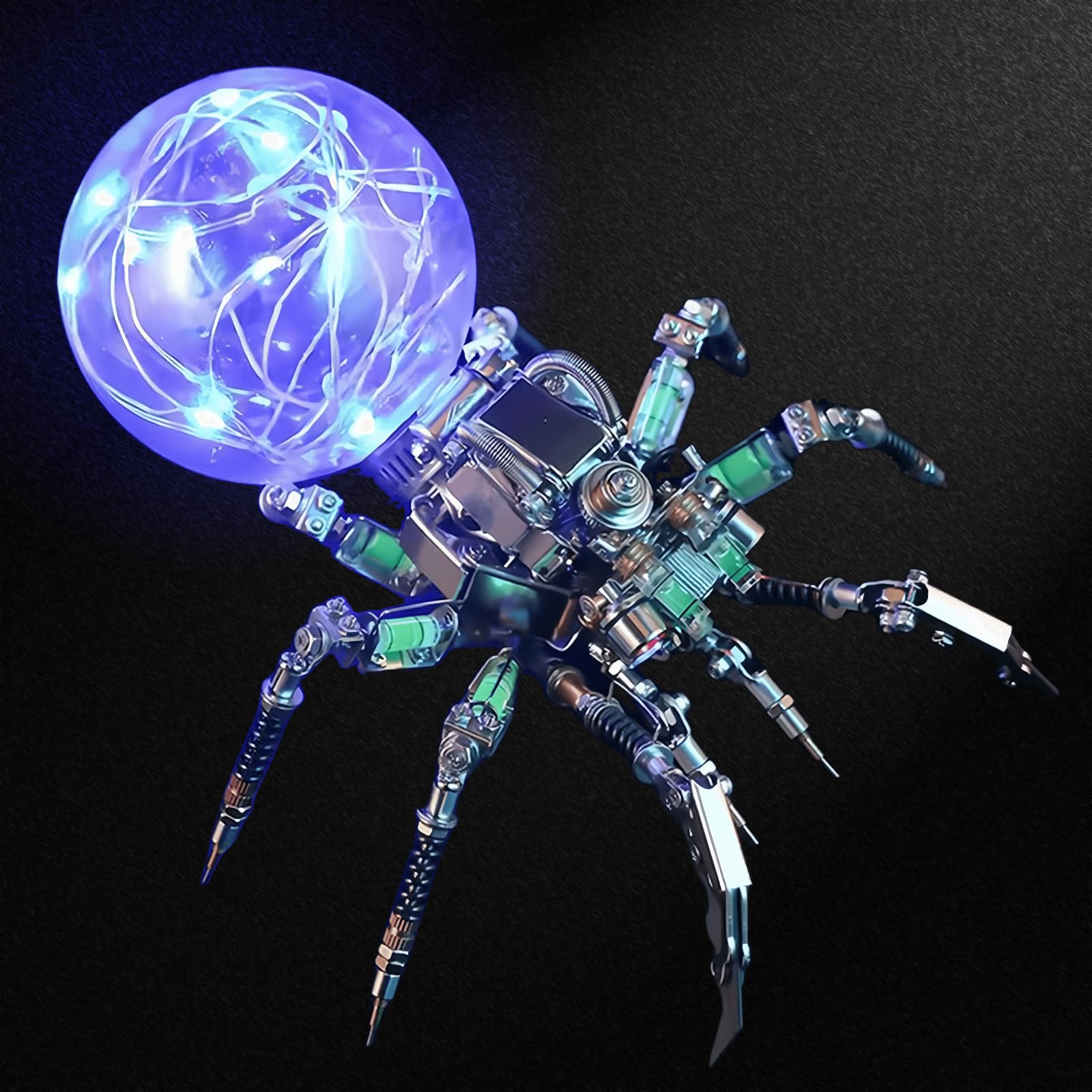 ZUNPINSPACE ZUNPINSPACE 3D Metal Model Kit Mechanical Spider DIY Puzzle High End Men's Gift Unique Metal Art Assembly Kit - View 2 of 6