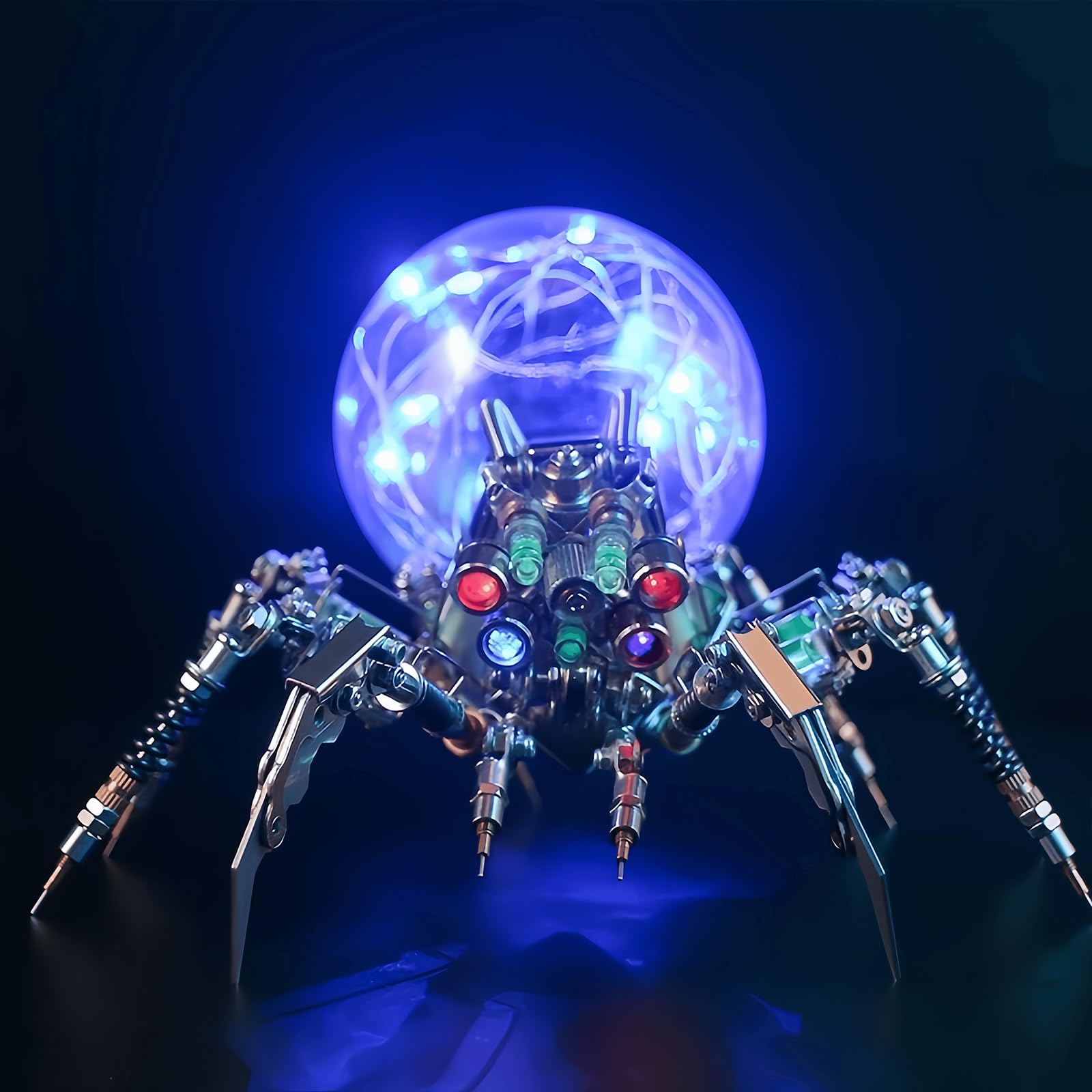 ZUNPINSPACE ZUNPINSPACE 3D Metal Model Kit Mechanical Spider DIY Puzzle High End Men's Gift Unique Metal Art Assembly Kit - View 3 of 6