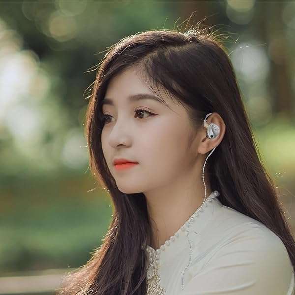 H HIFIHEAR Buy KZ Castor HiFi 2DD Dynamic IEM Earphones - Tunable In-Ear Monitors for Musicians & DJs (Silver, Detachable Cable) - View 9 of 9