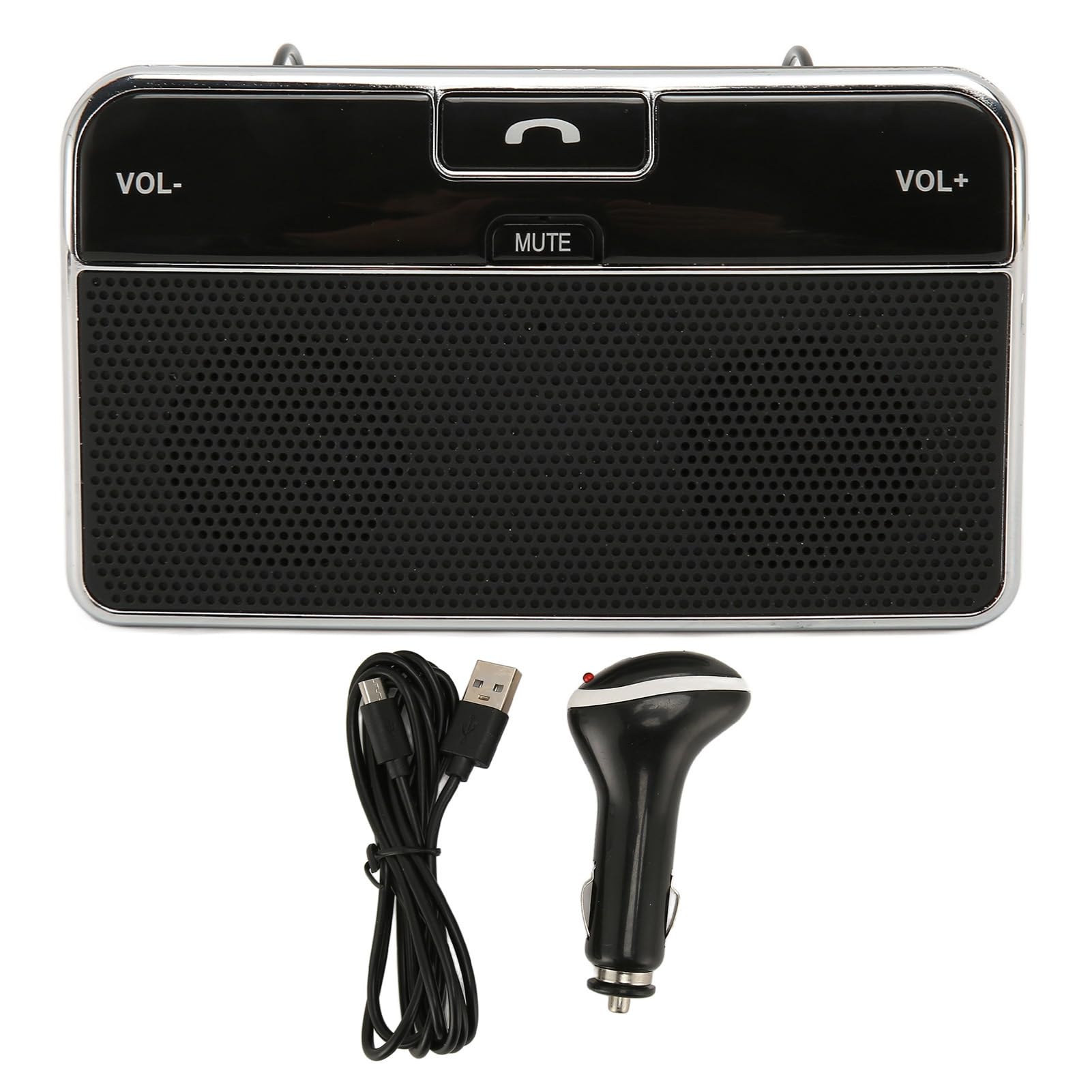 Yoidesu Handsfree Speaker for Cars Bluetooth 4.0 Auto Reconnect Dual Phone Connection Car Kit Receiver with Visor Clip - View 8 of 9