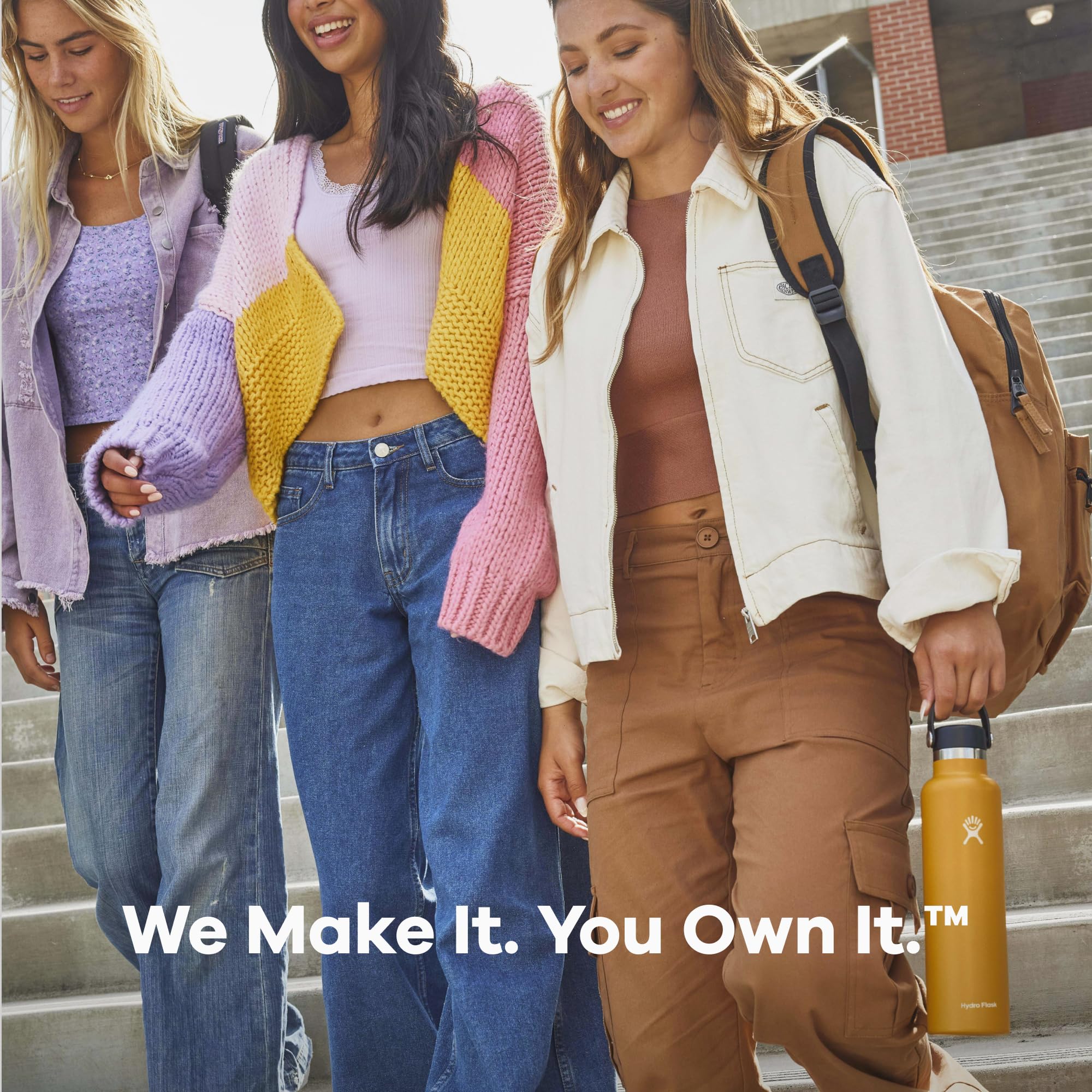 Hydro Flask Hydro Flask 21 Oz Standard Mouth Flex Cap Insulated Water Bottle Stainless Steel TempShield Double-Wall Vacuum Leakproof 621 ml - View 7 of 7