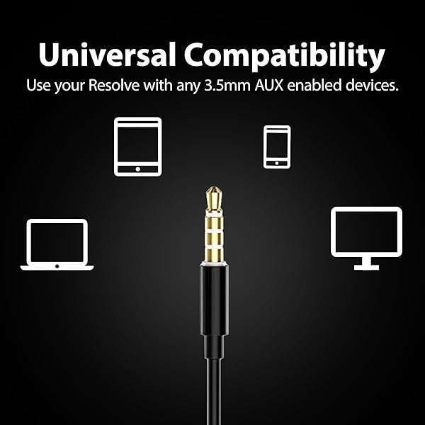 Avantree Avantree Resolve Open-Ear Earbuds: 3.5mm AUX Wired Headphones with Mic & Volume Control for Medium-Large Ears - View 6 of 7