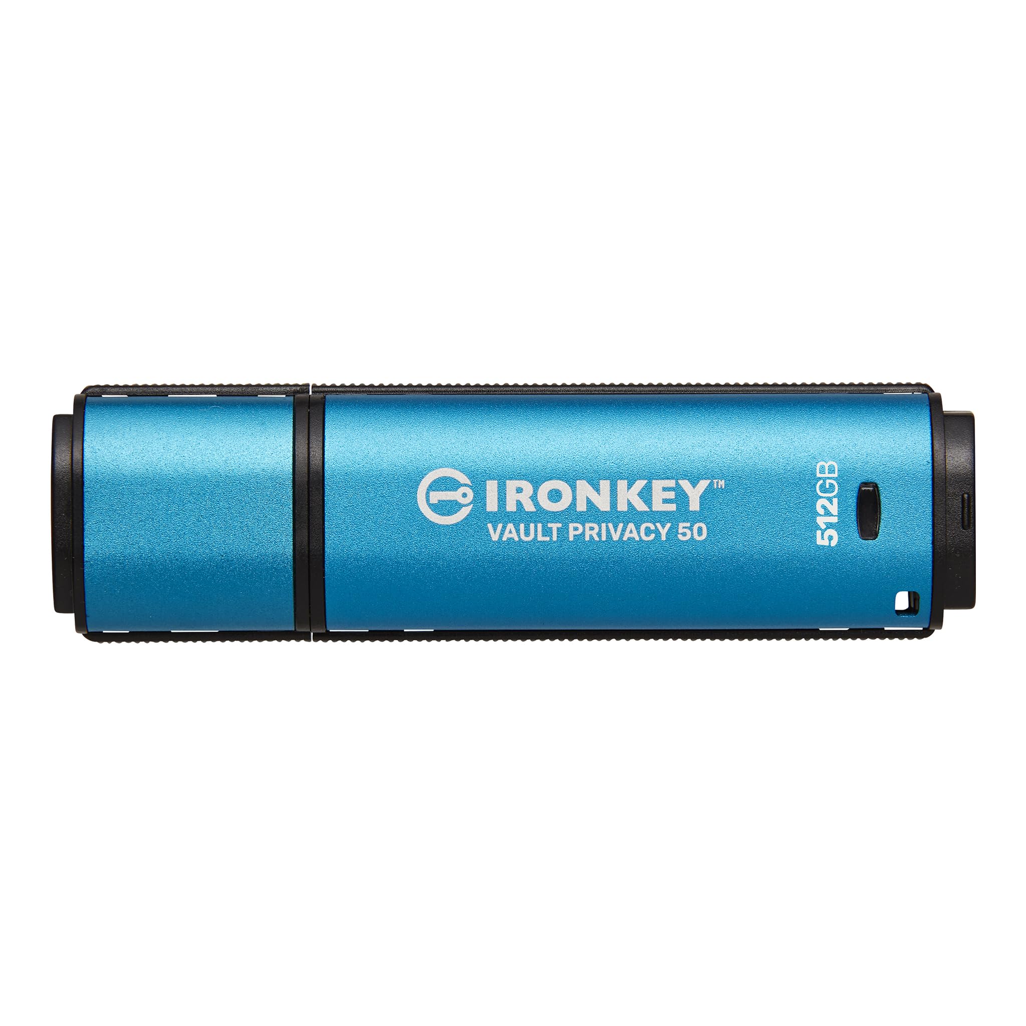 Kingston Kingston Ironkey Vault Privacy 50 512GB Encrypted USB-A Flash Drive FIPS 197 Certified with XTS-AES 256-bit Protection and Multi-Password Option