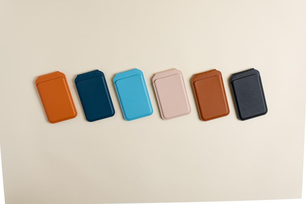 Satechi Satechi Magnetic MagSafe Wallet Vegan Leather Card Holder Adjustable Stand Holds 4 Cards for iPhone 16-12 Brown Travel Accessory - View 9 of 9