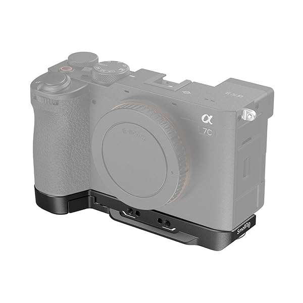 "SmallRig Base Plate for Sony A7C II/A7CR - Quick-Release, QD Socket, 1/4"-20 & 3/8"-16 Threads - Model 4438"