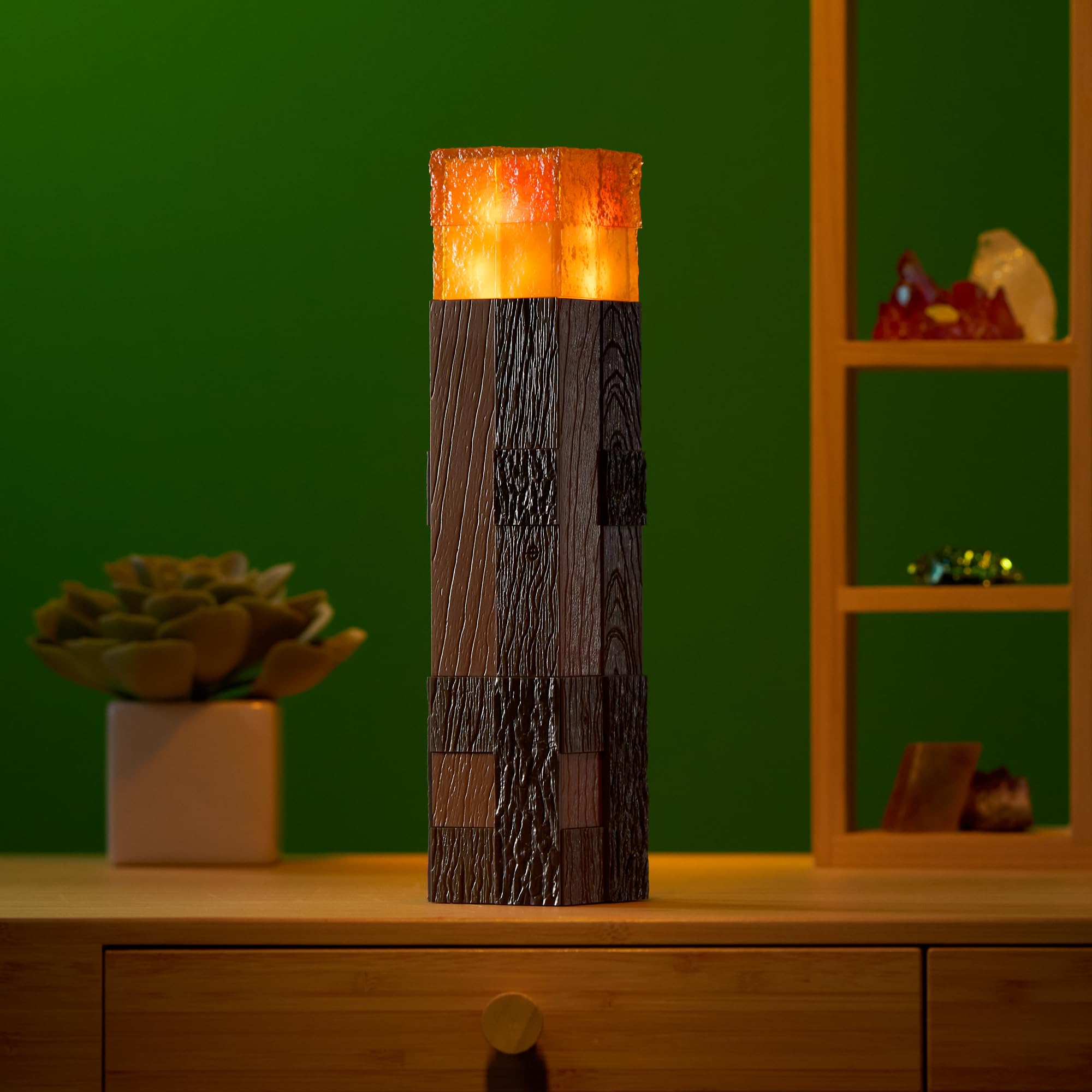 The Noble Collection Noble Collection Minecraft Torch Illuminating Collector Replica for Fans and Collectors - View 5 of 9