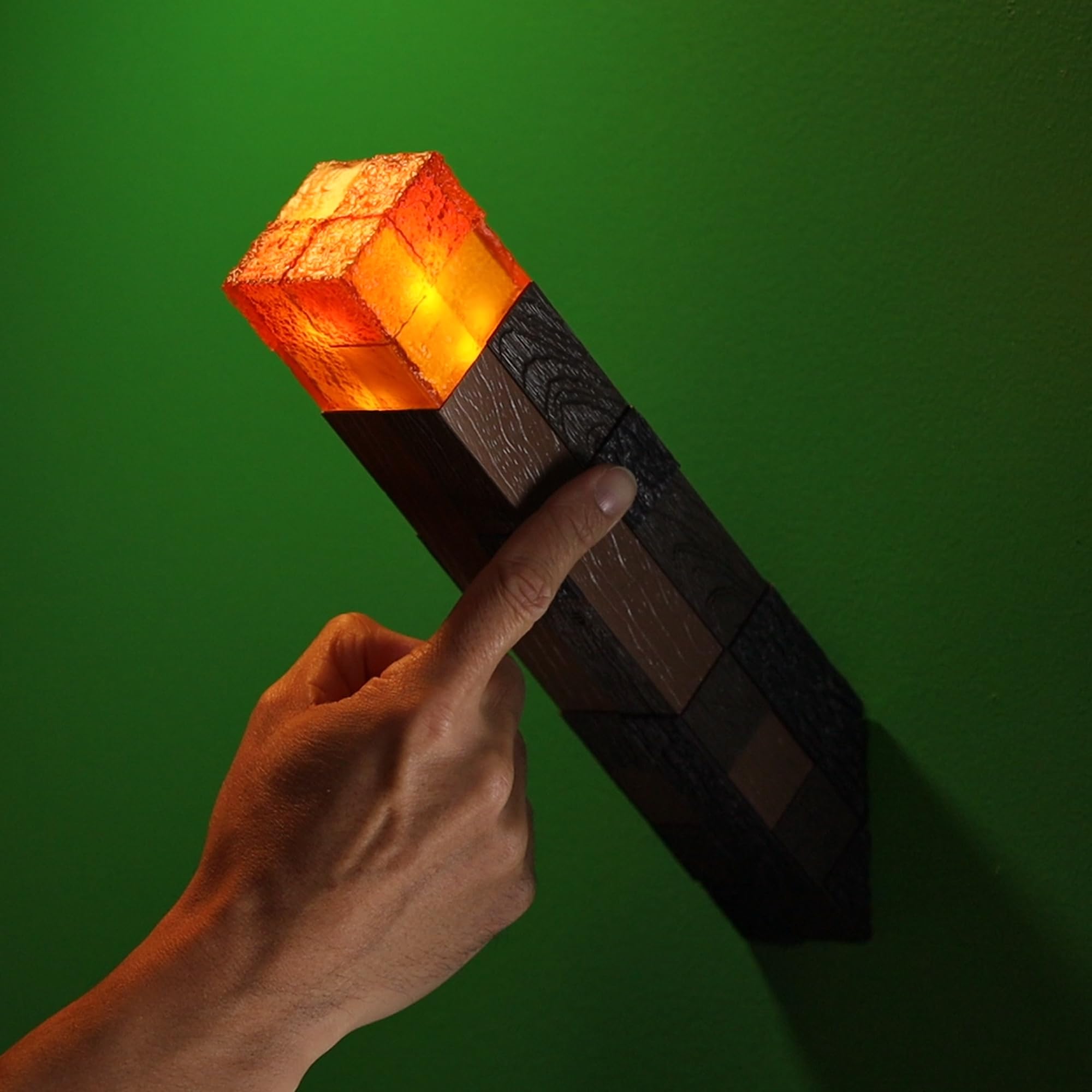 The Noble Collection Noble Collection Minecraft Torch Illuminating Collector Replica for Fans and Collectors - View 6 of 9