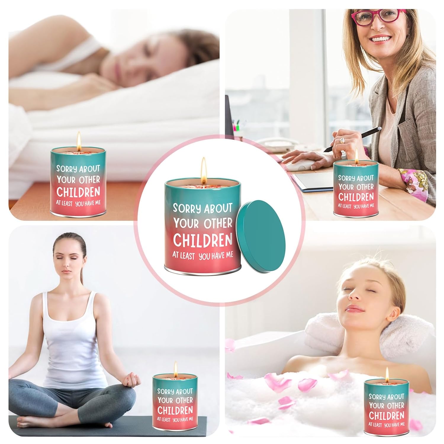 Hocis Mothers Day Gifts for Mom Scented Candles Birthday Funny Gift Ideas Christmas Stocking Stuffers Galentines Day Anniversary Presents - View 6 of 7