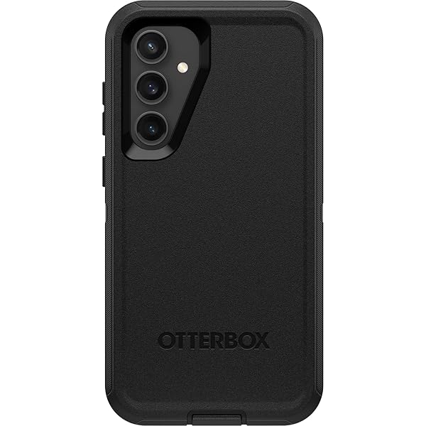 OtterBox OtterBox Galaxy S23 FE Defender Series Case Black Rugged Durable with Port Protection and Holster Clip Kickstand - View 5 of 8