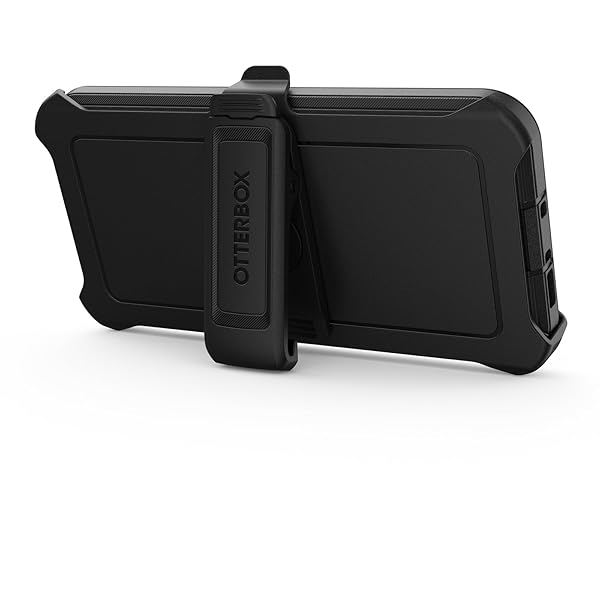 OtterBox OtterBox Galaxy S23 FE Defender Series Case Black Rugged Durable with Port Protection and Holster Clip Kickstand - View 7 of 8