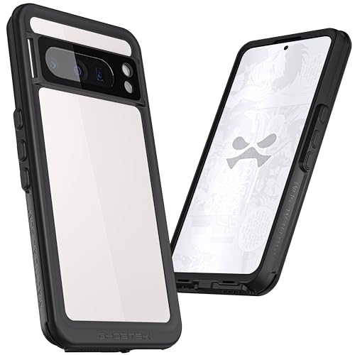 Ghostek Ghostek Nautical Slim Waterproof Case for Google Pixel 8 Pro with Screen and Camera Protector Compatible with Wireless Charging Clear 6.7 Inch - View 3 of 10