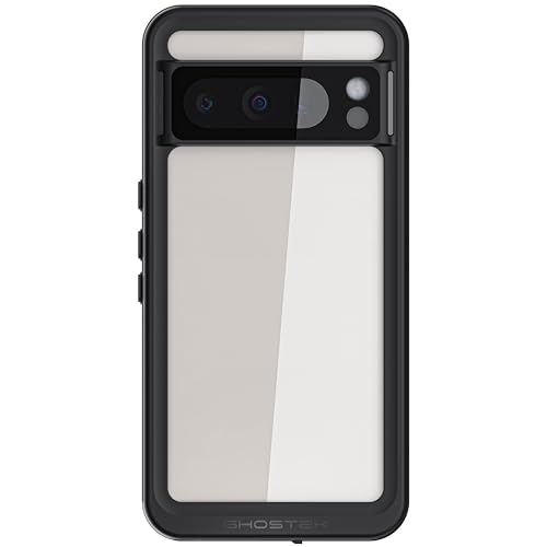 Ghostek Ghostek Nautical Slim Waterproof Case for Google Pixel 8 Pro with Screen and Camera Protector Compatible with Wireless Charging Clear 6.7 Inch