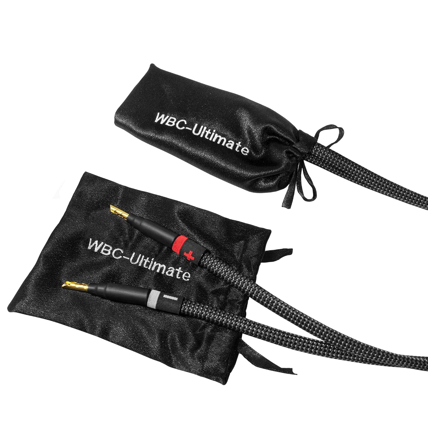 WORLDS BEST CABLES Worlds Best Cables 15 Foot Ultimate 8 AWG Ultra Pure OFC Premium Audiophile HiFi Speaker Cable Pair with Eminence Gold Banana Plugs - View 6 of 9