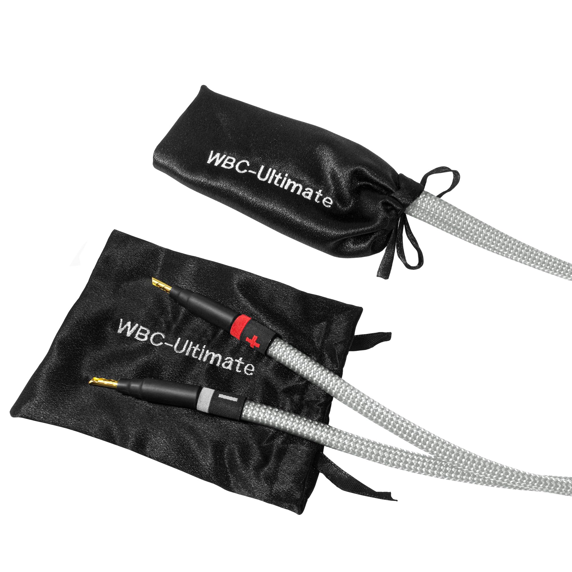 WORLDS BEST CABLES Worlds Best Cables 5 Foot Ultimate 8 AWG Ultra Pure OFC Premium Audiophile HiFi Speaker Cable Pair with Eminence Gold Banana Plugs - View 6 of 9