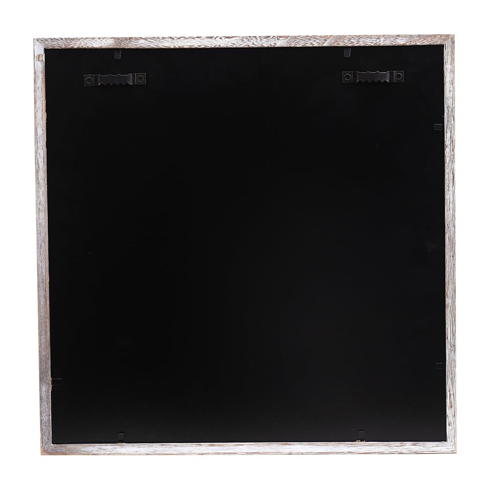 HOUOOFVA 12x12x4 Extra Deep Shadow Box Display Case for Pictures Photos and Keepsakes in Distressed White - View 6 of 7