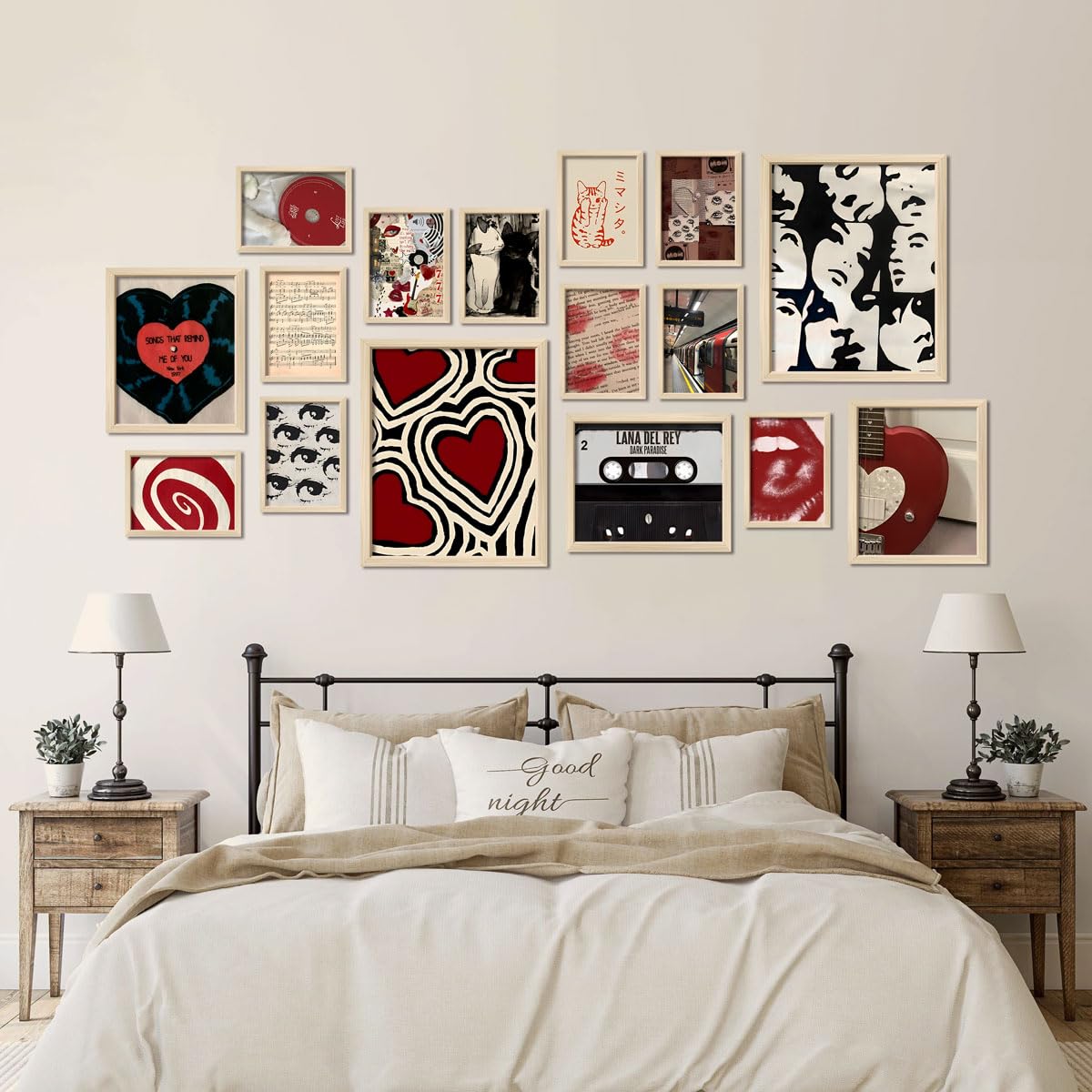 ANERZA ANERZA 16 PCS Downtown Girl Room Decor Y2K Wall Art Prints Coquette Posters Aesthetic Wall Collage Kit Vintage Dorm Gallery Home Decor - View 6 of 6