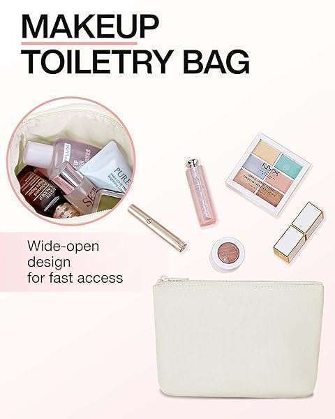 BAGSMART Stylish Weekender Bags for Women: BAGSMART Travel Duffel with Shoe Compartment & Toiletry Bag - Perfect Carry-On for Airlines - View 9 of 9