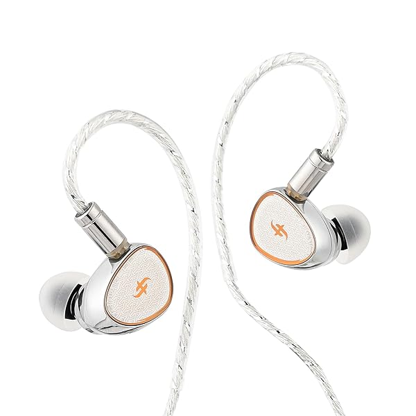 Linsoul Linsoul SIMGOT EA1000 HiFi In Ear Monitor Wired Gaming Earbud with 10mm Dynamic Driver and Silver-Plated OFC Cable for Audiophiles - View 6 of 9