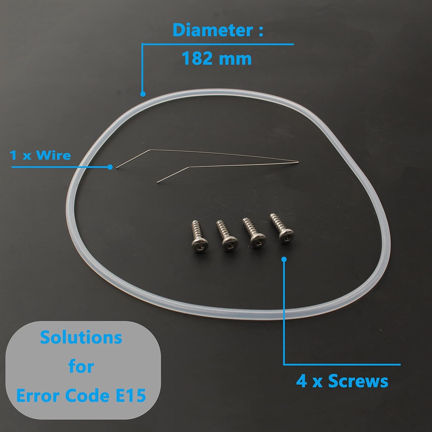 GEAIN Dishwasher Repair Kit for Bosch Siemens Gorenje Neff and More Fast Fix Solution - View 2 of 4