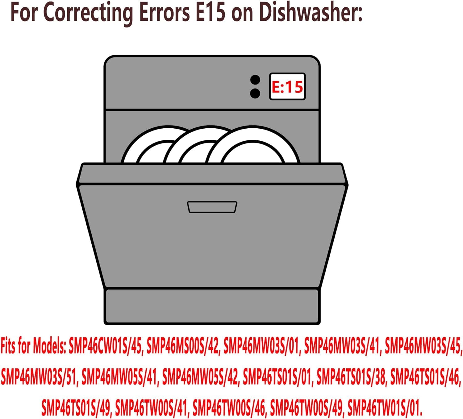 GEAIN Dishwasher Repair Kit for Bosch Siemens Gorenje Neff and More Fast Fix Solution - View 4 of 4