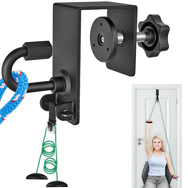 BeneLabel BeneLabel Heavy Duty Door Anchor Attachment for Shoulder Pulley Rotator Cuff Recovery Home Gym Rehab Exerciser Strength Training