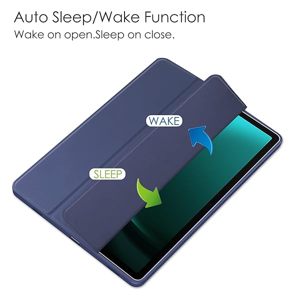 Gylint Gylint Hybrid Slim Case for Samsung Galaxy Tab S9 FE 11 inch Clear Back Shell with S Pen Holder for SM-X510 X516B X710 X716B - View 7 of 8