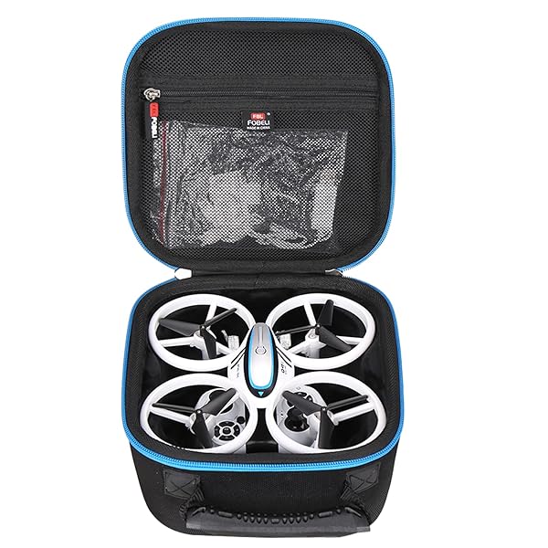 FBLFOBELI FBLFOBELI Hard Carrying Case for HASAKEE Q9s Kids Drones Durable Protection Lightweight Design