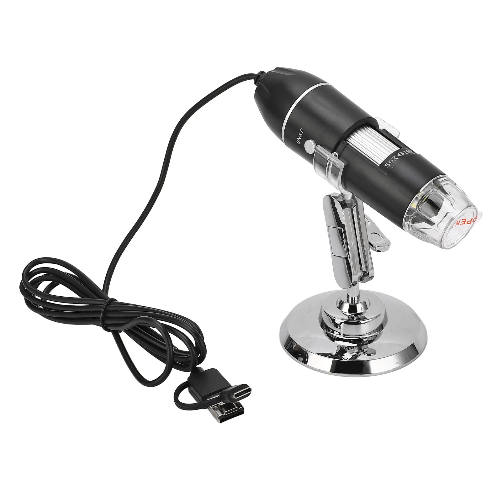 Handheld Digital Microscope 3 in 1 with HD 1600X Image WiFi Connection and USB Port for Easy Viewing and Sharing