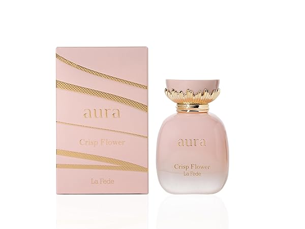 KHADLAJ PERFUMES Khadlaj La Fede Aura Crisp Flower Eau de Parfum Spray for Women - 3.4 oz | Fresh Floral Fragrance