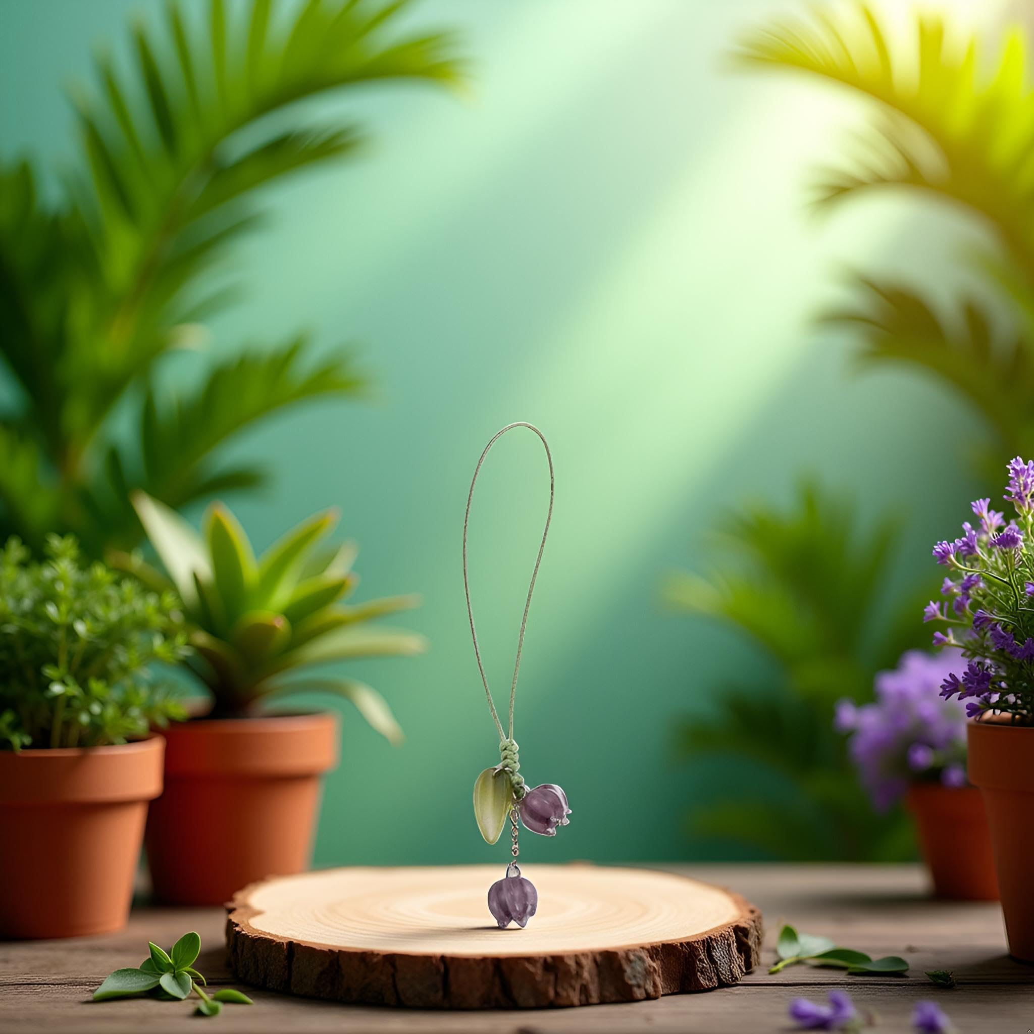 Juroicessry Juroicessry Keyring Phone Charm Hanging Ornaments Key Hang Rope Phone Case Decor Key Chains Headset Cover Cellphone Strap Charms - View 7 of 9