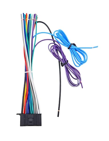 Goodsby Goodsby Harness Wire Replacement for JVC Car Radio Models KW-M730BT KW-M740BT KW-M845BW KW-M855BW KW-M856BW KW-M950BW and More - View 4 of 4